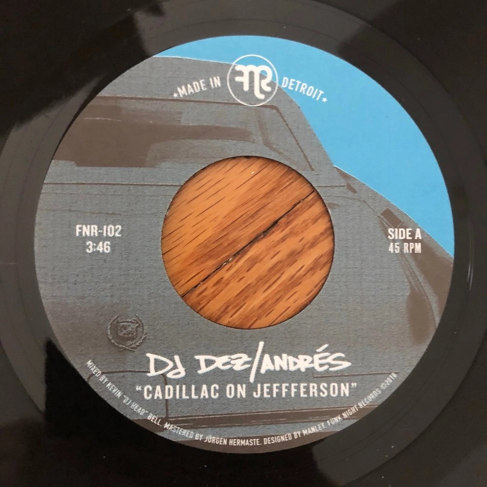 DJ DEZ (a.k.a. ANDRES FROM SLUM VILLAGE) / CADILLAC ON JEFFERSON b/w MOUTH SHUT