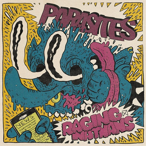 PARASITES / RAGING NATHANS / SPLIT (7")
