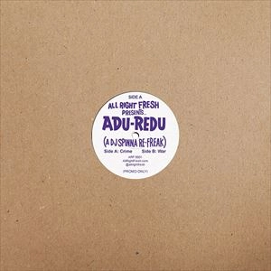 DJ SPINNA / DJスピナ / ADU-REDU (A DJ SPINNA RE-FREAK) BLACK VINYL