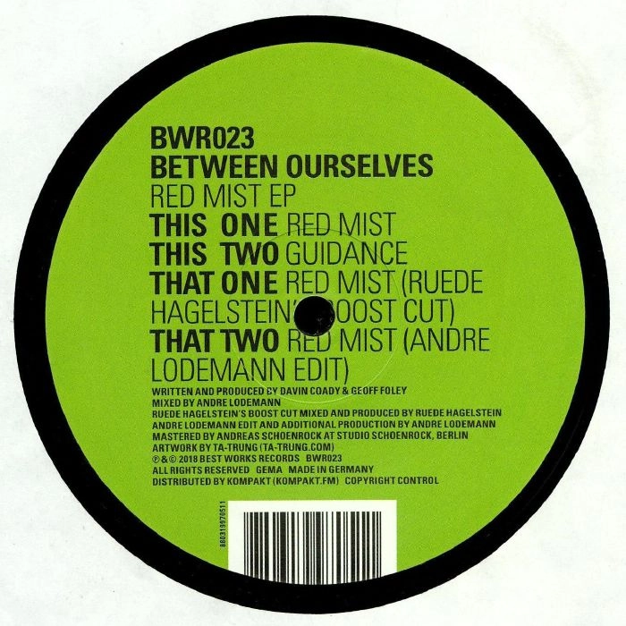 BETWEEN OURSELVES / RED MIST EP