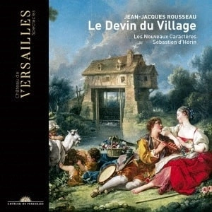 SEBASTIEN D'HERIN / セバスティアン・デラン / ルソー：村の占い師 （CD+PALDVD）