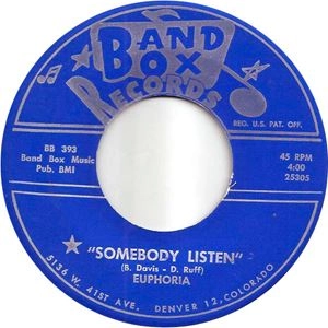 EUPHORIA / EUPHORIA (PSYCHEDELIC ROCK) / SOMEBODY LISTEN / DEDICATION OF SALLY & CHER