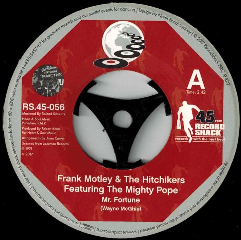 FRANK MOTLEY & THE HITCHIKERS / KING HERBERT / MR. FORTUNE / SISSY STRUT