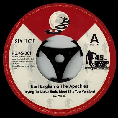 EARL ENGLISH & THE APACHES / TRYING TO MAKE ENDS MEET