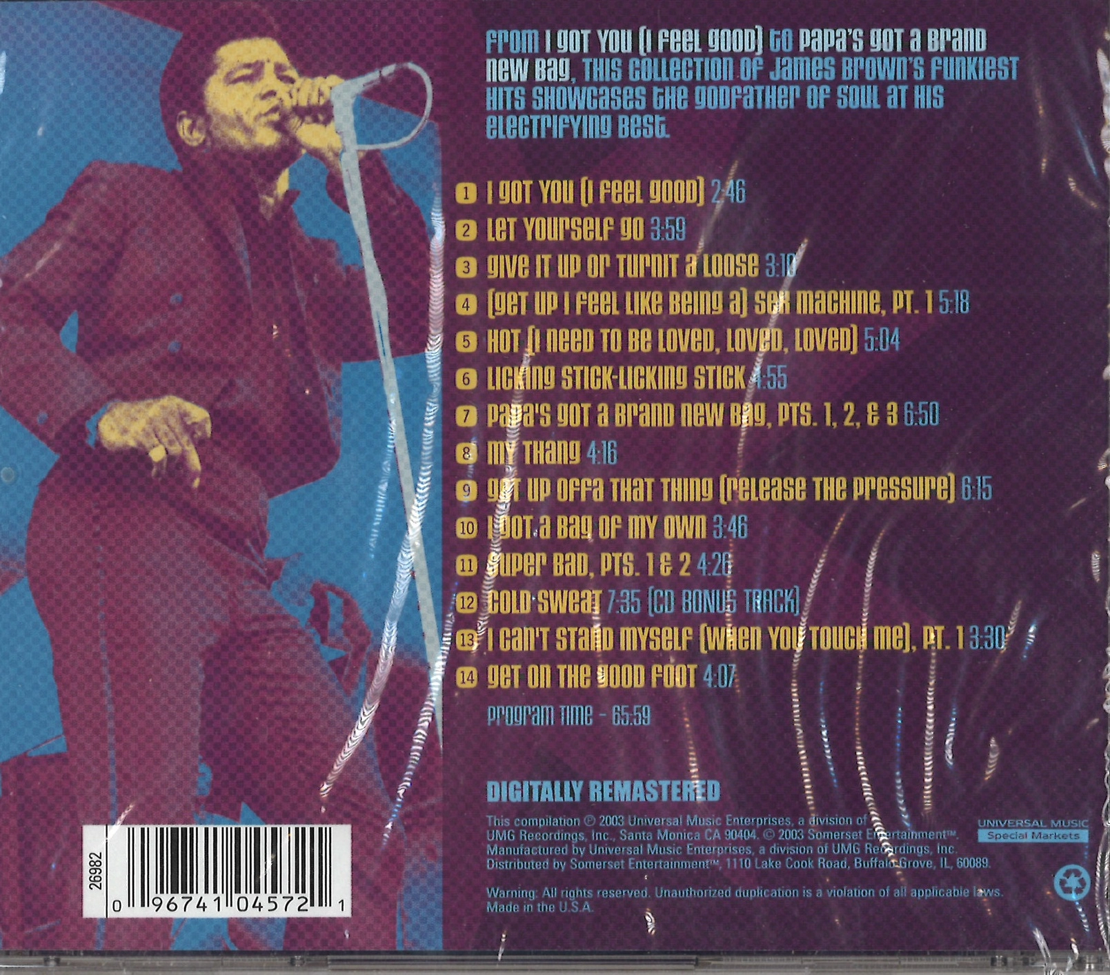 JAMES BROWN / ジェームス・ブラウン / GODFATHER OF SOUL
