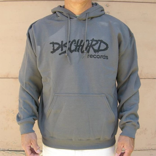 DISCHORD OFFICIAL GOODS / L / CHARCOAL / OLD DISCHORD LOGO HOODED SWEATSHIRT