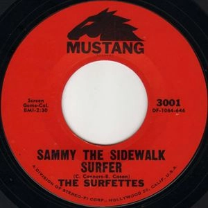 SURFETTES / SAMMY THE SIDEWALK SURFER / BLUE SURF