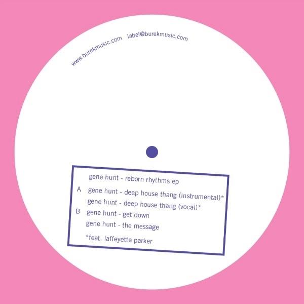 GENE HUNT / ジーン・ハント / REBORN RHYTHMS EP