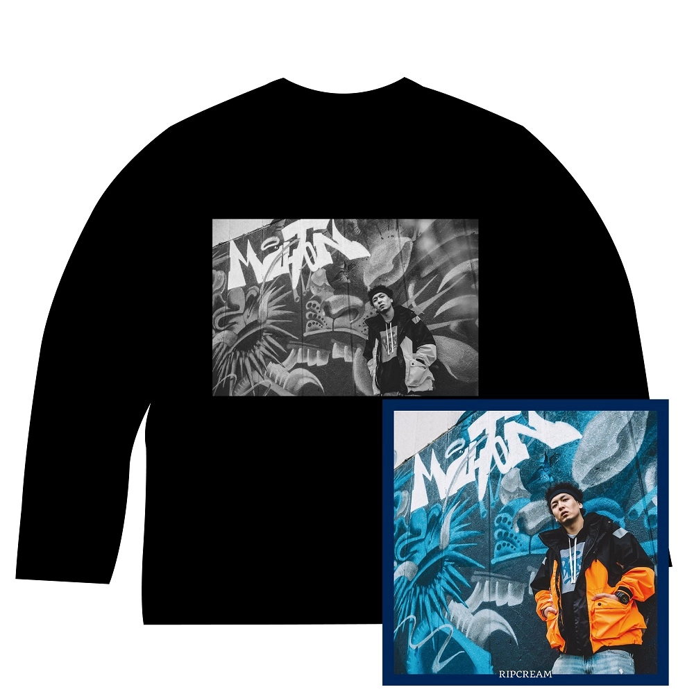 MU-TON / RIPCREAM+★ディスクユニオン限定ロングスリーブT-SHIRTS付セットLサイズ
