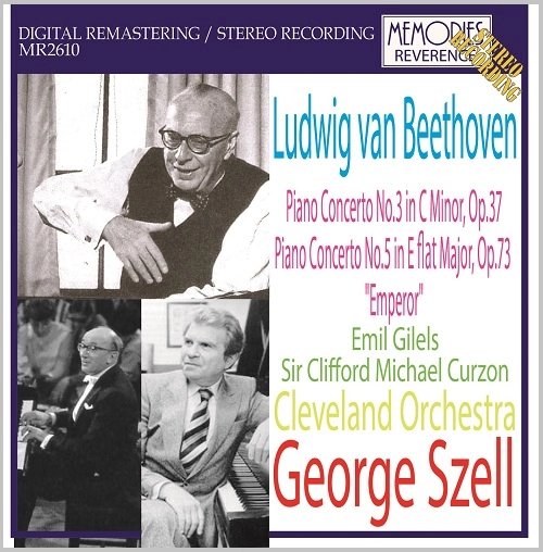 GEORGE SZELL / ジョージ・セル / BEETHOVEN:PIANO CONCERTOS3&5(GILELS/CURZON)