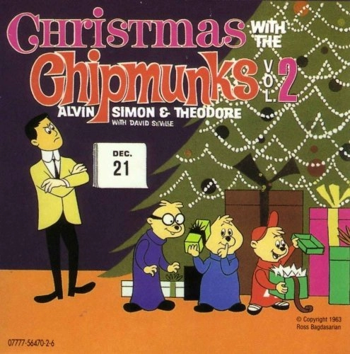 CHIPMUNKS / チップマンクス / CHRISTMAS WITH THE CHIPMUNKS Vol. 2 / CHRISTMAS WITH THE CHIPMUNKS Vol. 2 