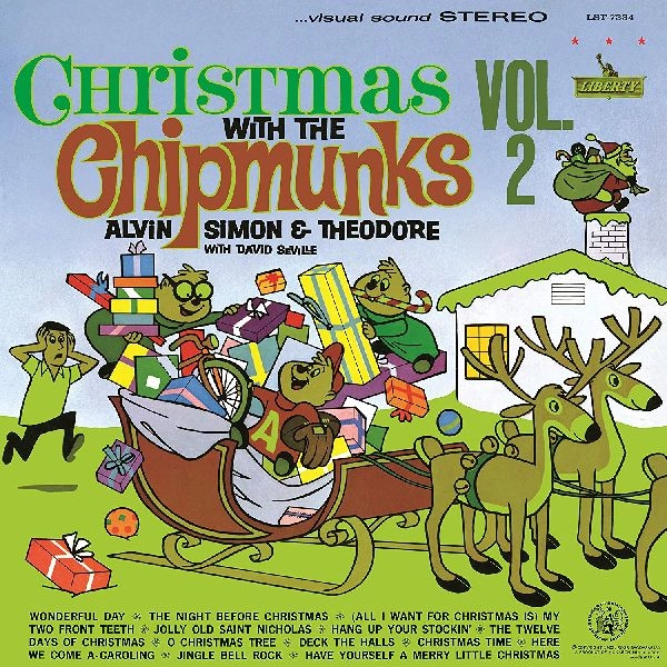 CHIPMUNKS / チップマンクス / CHRISTMAS WITH THE CHIPMUNKS Vol. 2 
