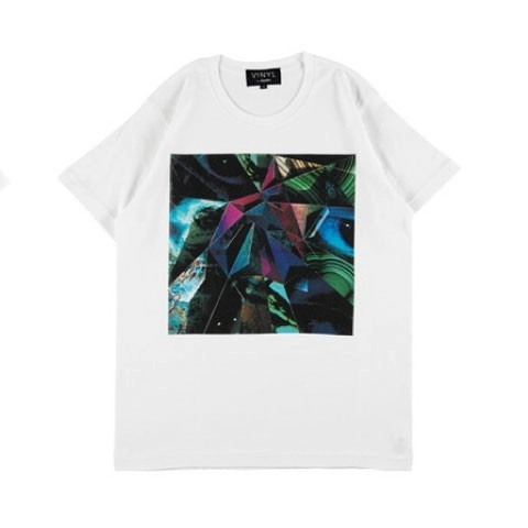 LUNA SEA / ルナシー / VINYL “LUNA SEA” TEE STYLE WHITE L