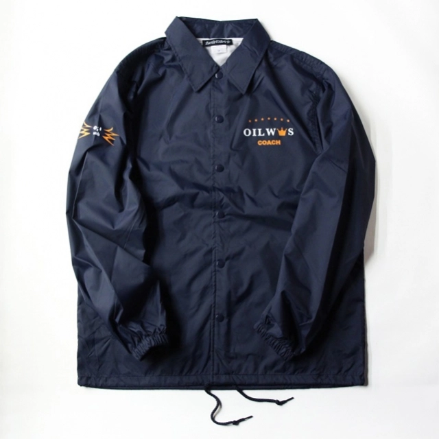 OIL WORKS / オイルワークス / OILWORKS Coach Jacket  2018 NAVY S