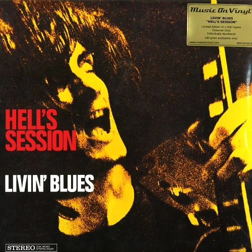LIVIN' BLUES / HELL'S SESSION: LIMITED NUMBERED TRANSPARENT VINYL