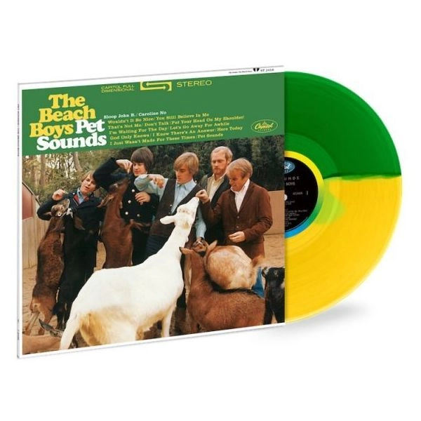 BEACH BOYS / ビーチ・ボーイズ / PET SOUNDS: EXCLUSIVE GREEN+YELLOW SPLIT VINYL