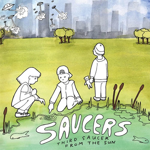 SAUCERS / ソーサーズ / THIRD SAUCER FROM THE SUN (LP)