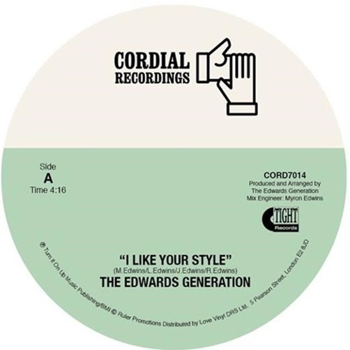 EDWARDS GENERATION / I LIKE YOUR STYLE / THE LOVE I FOUND IN YOU