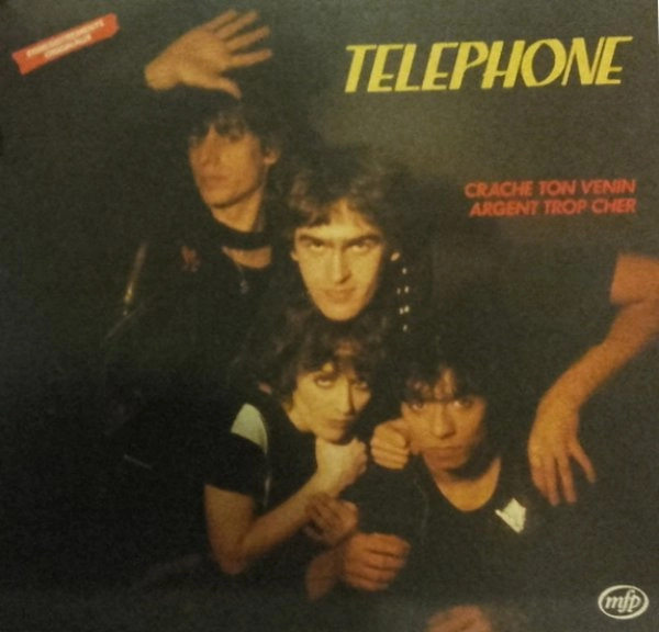 TELEPHONE / CRACHE TON VENIN ARGENT TROP CHER