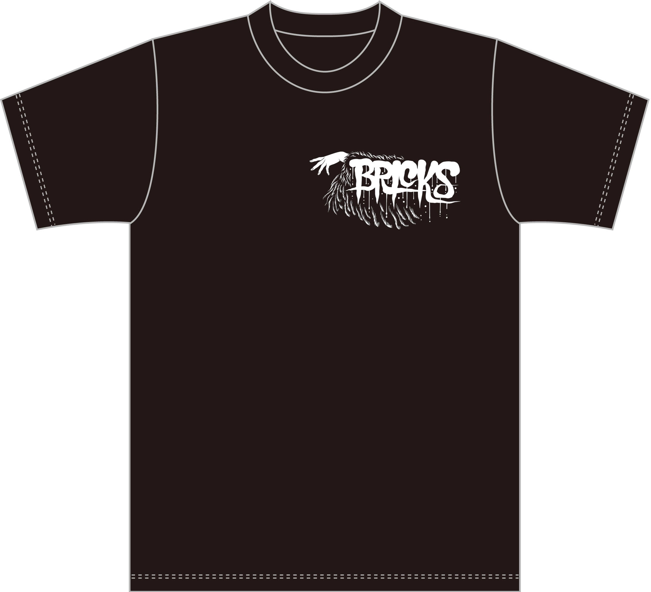 There There Theres / BRICKS THERE THERE THERES×カネコアツシ×disk unionトリプルコラボTシャツ付きセット Lサイズ
