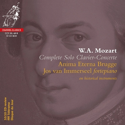 JOS VAN IMMERSEEL / ジョス・ファン・インマゼール / MOZART:COMPLETE SOLO CLAVIER-CONCERTE(10CD)
