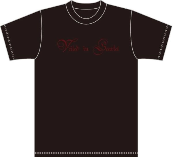 VEILED IN SCARLET / ヴェールド・イン・スカーレット / ロゴTシャツM