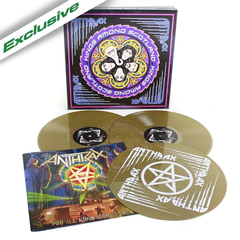 ANTHRAX / アンスラックス / KINGS AMONG SCOTLAND<3LP/GOLD VINYL>