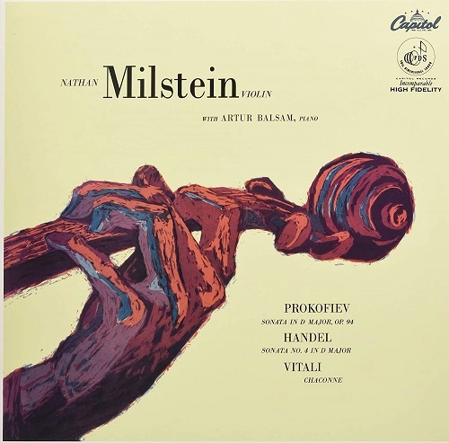 NATHAN MILSTEIN / ナタン・ミルシテイン / PROKOFIEV,HANDEL&VITALI:WORKS FOR VIOLIN(LP/LTD)
