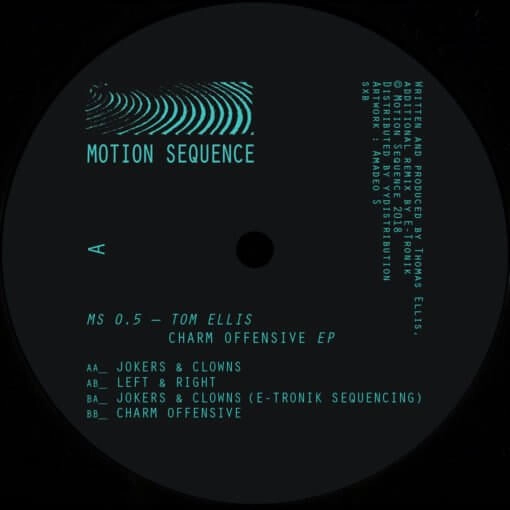 TOM ELLIS / CHARM OFFENSIVE EP