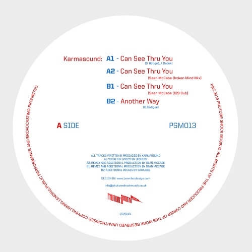KARMASOUND / CAN SEE THRU YOU