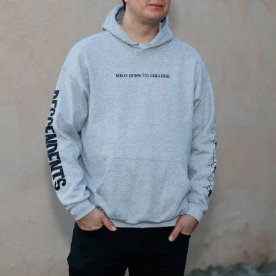 DESCENDENTS / ディセンデンツ / L/MILO GOES TO COLLEGE PULLOVER (HEATHER GREY)