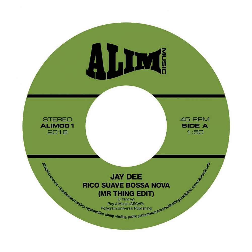 J DILLA aka JAY DEE / RICO SUAVE BOSSA NOVA b/w COME GET IT