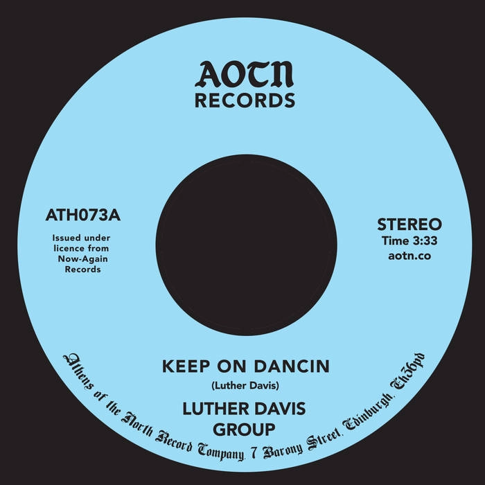 LUTHER DAVIS GROUP / KEEP ON DANCIN