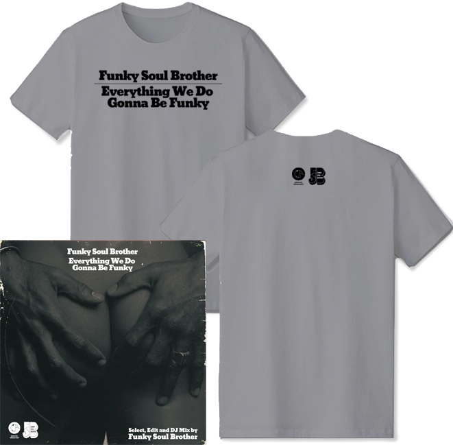 FUNKY SOUL BROTHER (SOUTHPAW CHOP & DJ KOCO A.K.A. SHIMOKITA) / GROOVE MERCHANT MIX★ディスクユニオン限定T-SHIRTS付セット Mサイズ