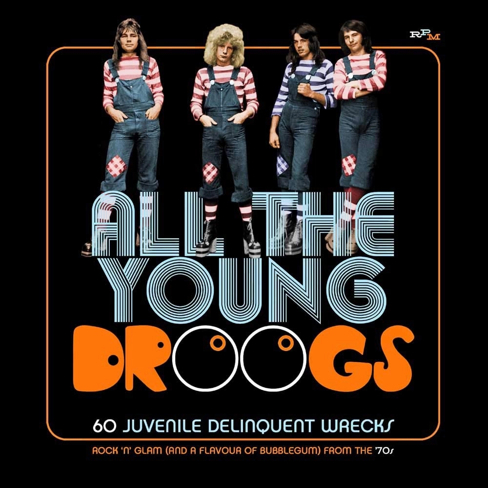 V.A. (GLAM ROCK/GLITTER) / ALL THE YOUNG DROOGS ~ 60 JUVENILE DELINQUENT WRECKS: 3CD BOXSET