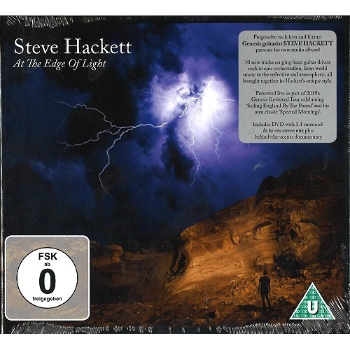 STEVE HACKETT / スティーヴ・ハケット / AT THE EDGE OF LIGHT: CD+DVD MEDIABOOK EDITION(NTSC)