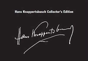 HANS KNAPPERTSBUSCH / ハンス・クナッパーツブッシュ / KNAPPERTSBUSCH COLLECTOR'S EDITION(203CD/LTD)