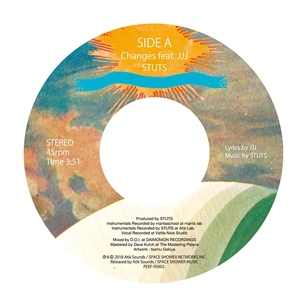 STUTS / Changes feat. JJJ / FANTASIA feat. 一十三十一 7"