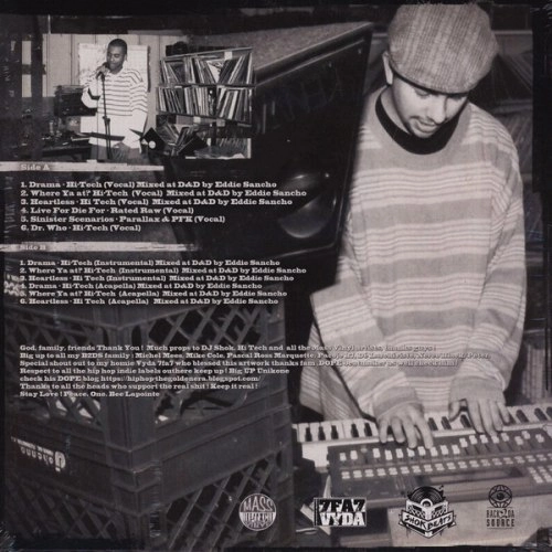 DJ SHOK / MASS VINYL / HI TECH 90'S UNRELEASED