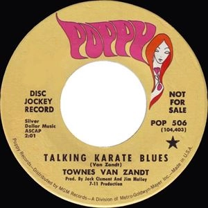 TOWNES VAN ZANDT / タウンズ・ヴァン・ザント / TALKING KARATE BLUES