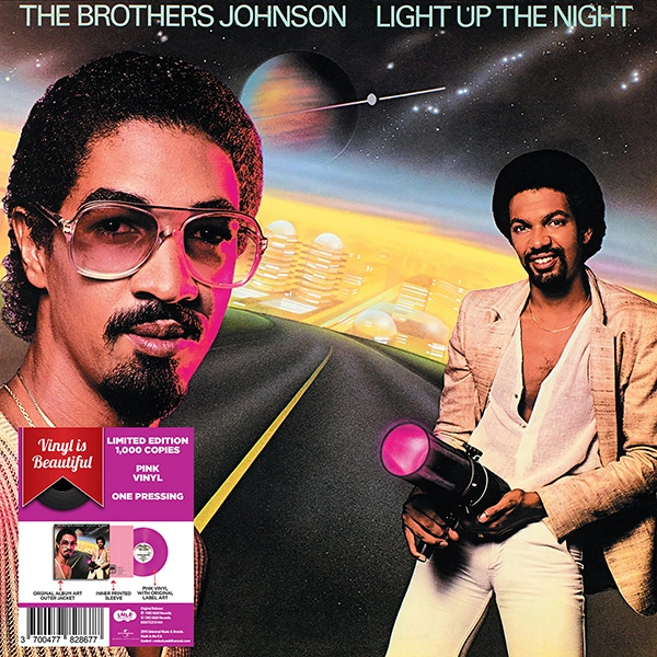BROTHERS JOHNSON / ブラザーズ・ジョンソン / LIGHT UP THE NIGHT (PINK VINYL)