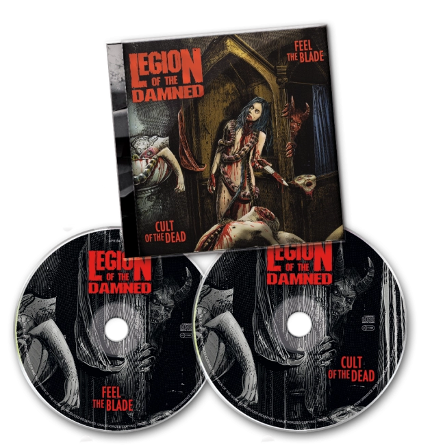 LEGION OF THE DAMNED / リージョン・オブ・ザ・ダムド / FEEL THE BLADE / CULT OF THE DEAD