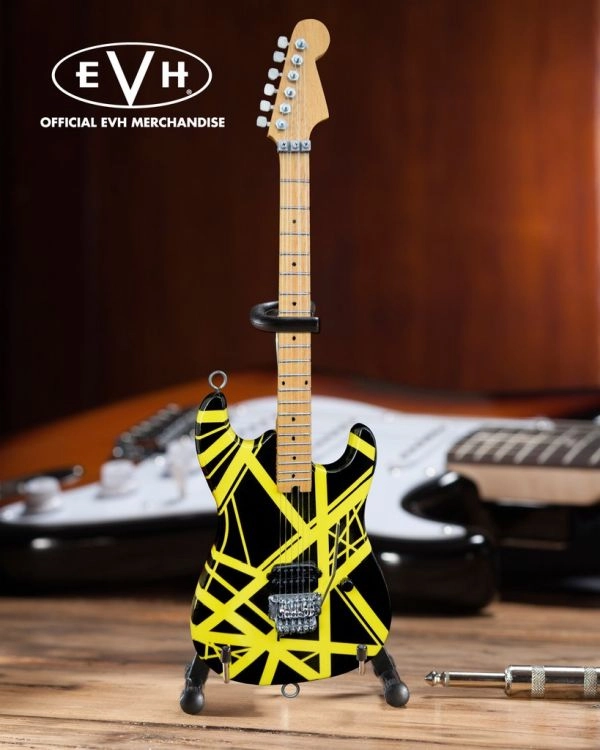 VAN HALEN / ヴァン・ヘイレン / EVH BLACK & YELLOW VH2<MINIATURE GUITAR>
