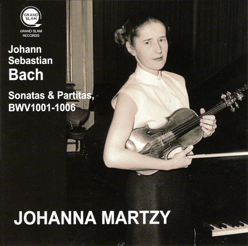 JOHANNA MARTZY / ヨハンナ・マルツィ / バッハ：無伴奏ヴァイオリン・ソナタ＆パルティータ全曲