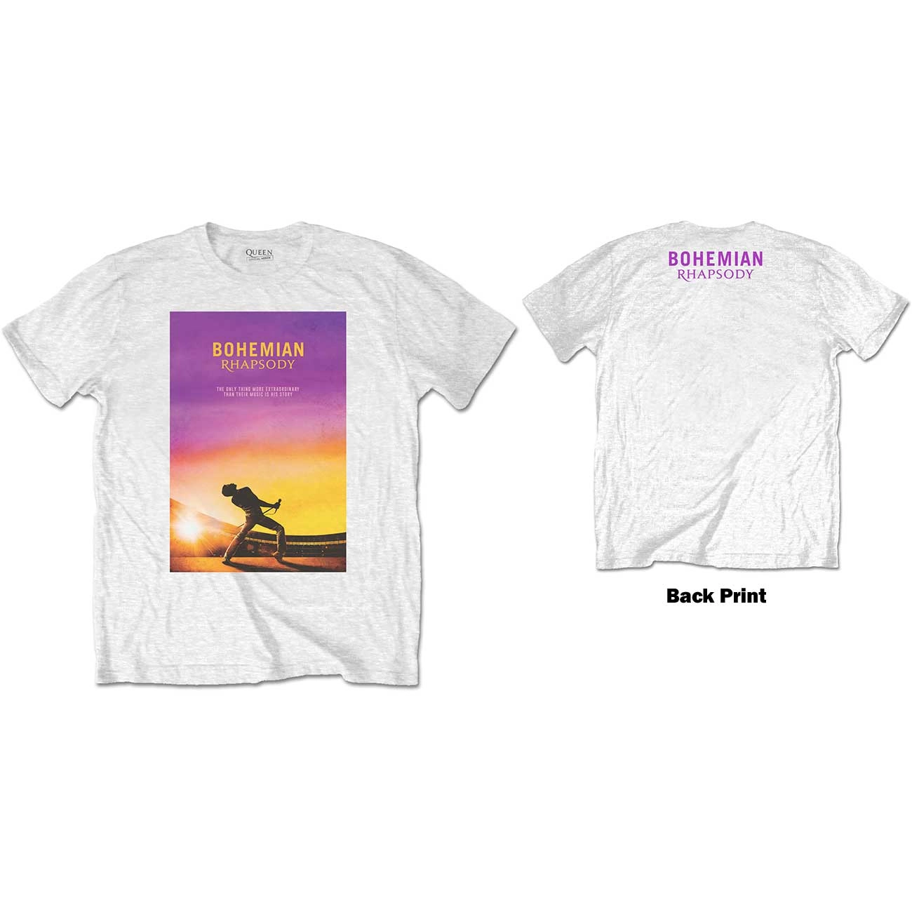 QUEEN / クイーン / BOHEMIAN RHAPSODY T-SHIRT(L)