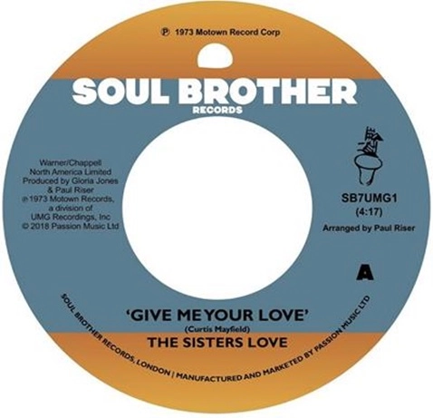 SISTERS LOVE / シスターズ・ラヴ / GIVE ME YOUR LOVE / TRY IT, YOU'LL LIKE IT