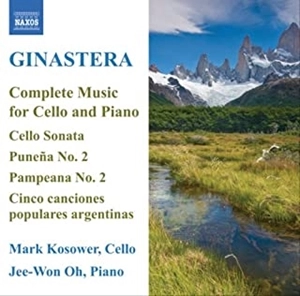 MARK KOSOWER / マーク・コソワー / GINASTERA:COMPLETE MUSIC FOR CELLO&PIANO