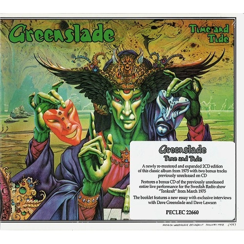 GREENSLADE / グリーンスレイド / TIME AND TIDE: EXPANDED & REMASTERED 2CD EDITION