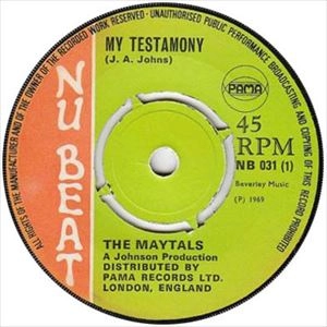 MAYTALS / メイタルズ / MY TESTAMONY / ONE DOLLAR OF SOUL