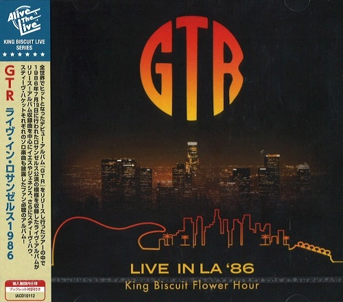 GTR / ジー・ティー・アール / ライヴ･イン･ロサンゼルス'86 / LIVE IN LA '86
